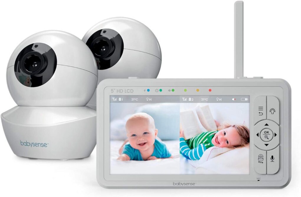 Babysense Monitor de Bebé de Pantalla Dividida