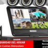 Hiseeu Kit de Cámaras de Vigilancia PoE 8CH 5MP