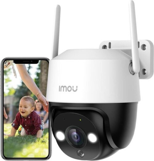 Imou 360° Cámara Vigilancia WiFi Exterior