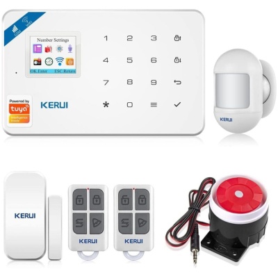 KERUI Alarmas para Casa 2G/4G GSM 2.4GHz WIFI