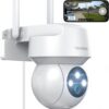 TOAIOHO 2K Cámara Vigilancia WiFi Exterior