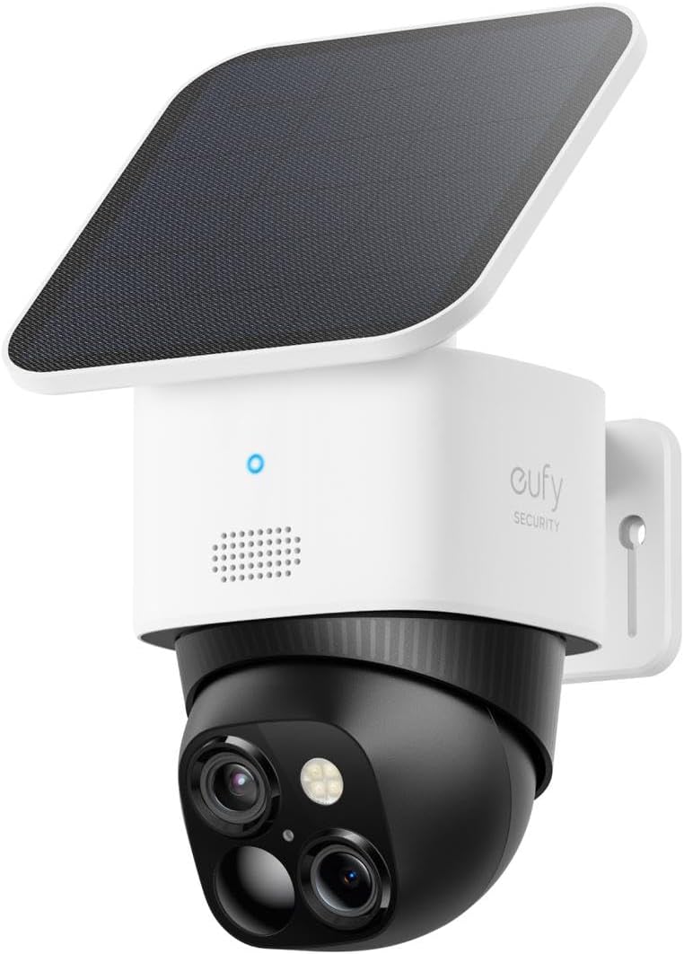 eufy Security SoloCam S340 3K Camara vigilancia WiFi Exterior Solar