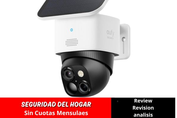 eufy Security SoloCam S340 3K Camara vigilancia WiFi Exterior Solar